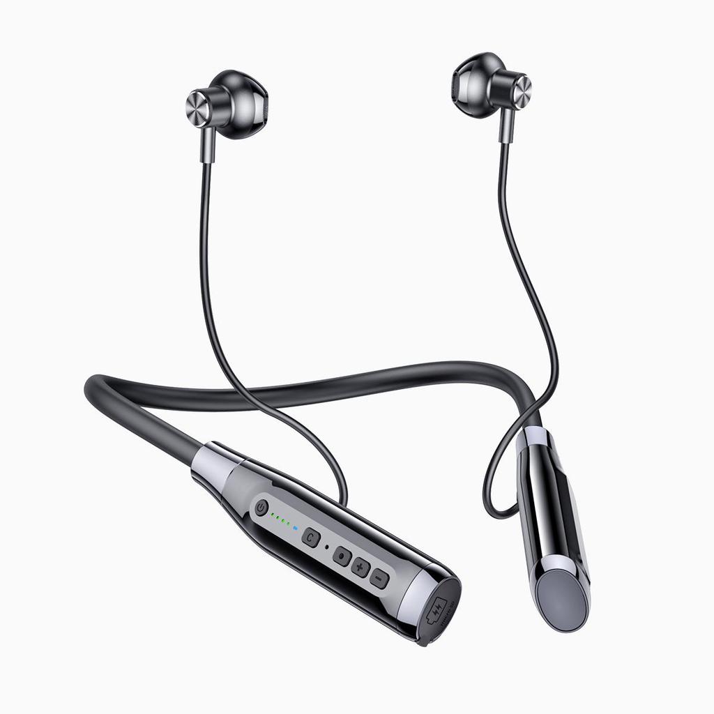 A12 Wireless Neckband Headphones: Half In-Ear, Long Standby, Card Slot, Sports Model