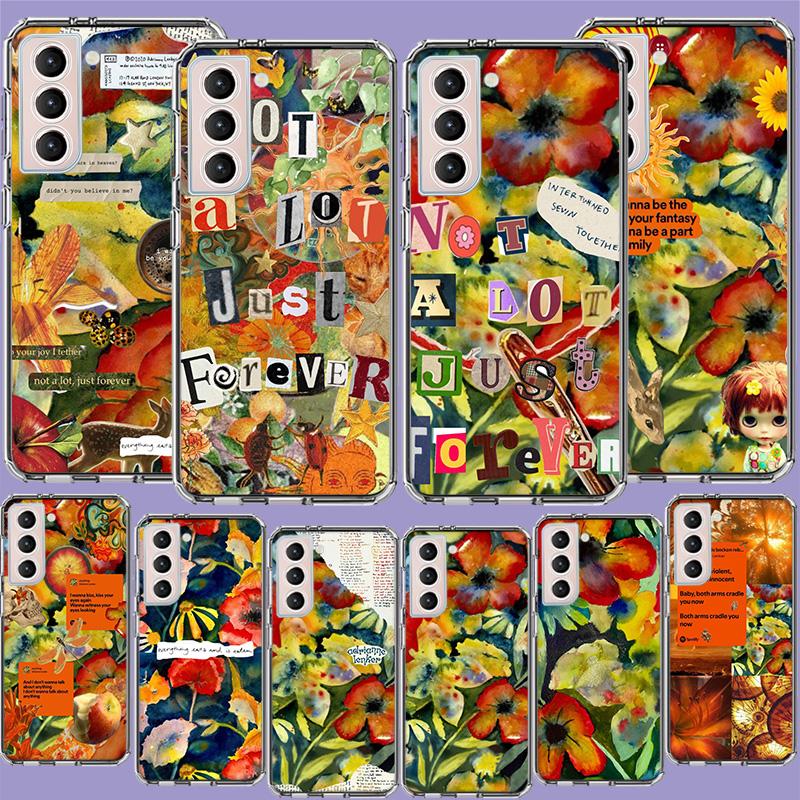 A-Adrianne L-Lenker Songs Album Art Phone Case For Samsung Galaxy S25 Edge S24 S23 FE S21 S20 S10 Plus S22 S26 Ultra Cover Clear