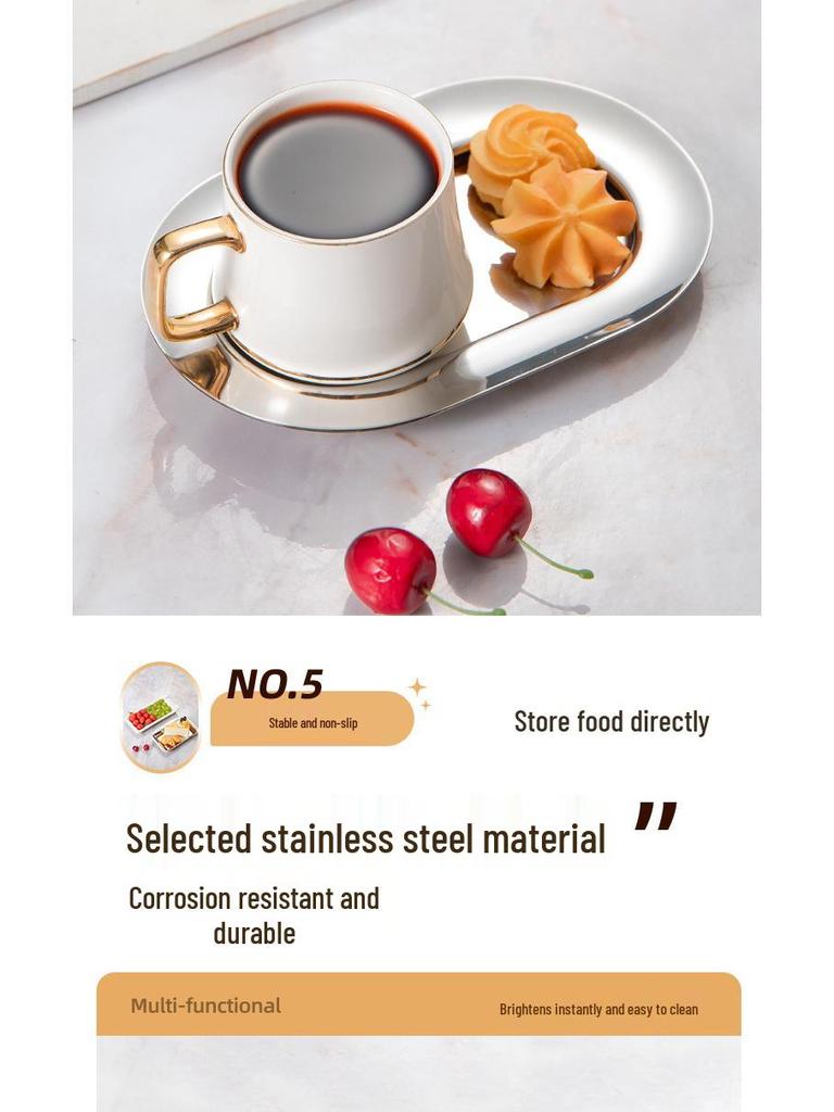 Multipurpose Ceramic Tray for Small Items - Perfect for Tongs, Towels, Spoon Rest, Dish, Bread, or Portioning Spoon.