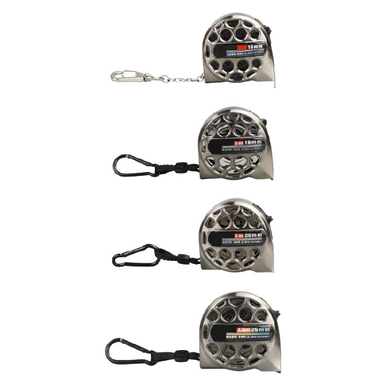 Portable Steel Tape Measure with Auto Rewind Function High Precisions Measure for Various Measurement Need In Homes & Work