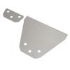 6in Floor Scraper Bit Spring Steel Round Shank 2 Grooves Scraper Chisel Bit for SDS Plus Electric Hammer