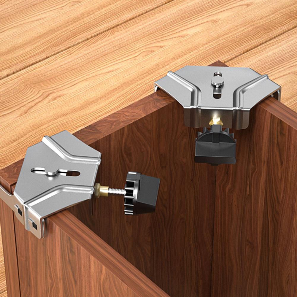 Komfortabler Griff 90-Grad-Ausrichtungswinkelklemme Edelstahl-Winkelklemmen