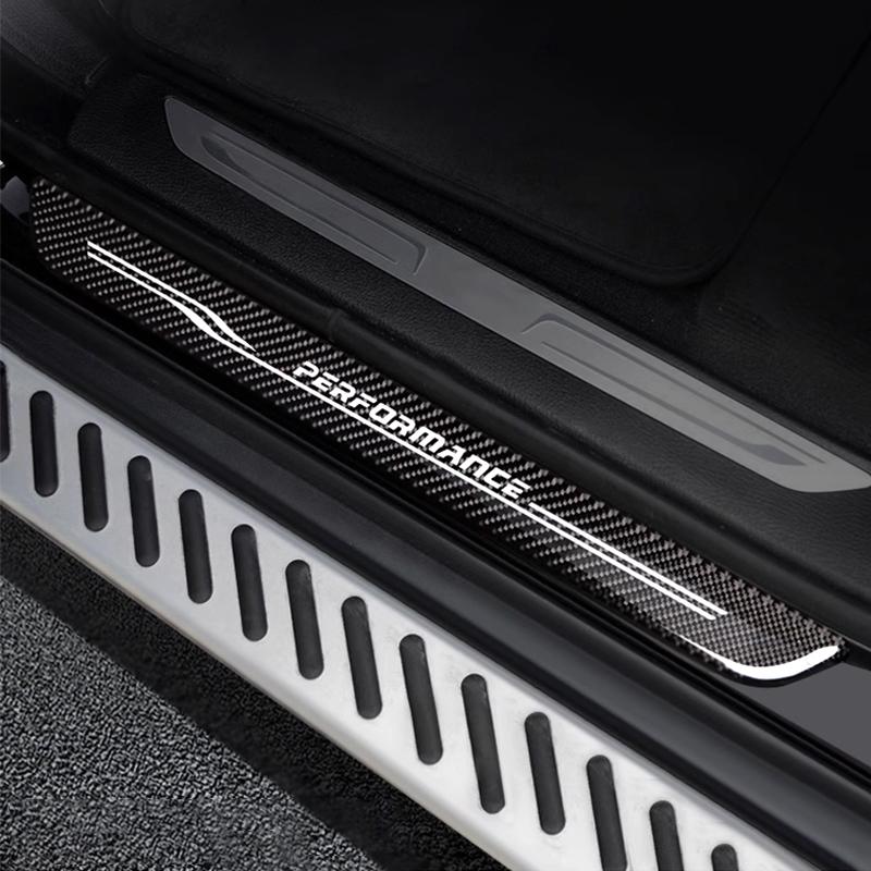 Für BMW X5 X6 E84 E90 F15 F16 F20 F30 G05 F34 F25 Autozubehör Einstiegsleisten-Schutzleisten-Edelstahlaufkleber