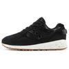 Shadow 6000 Retro Non-Slip Wear-Resistant Shock Absorbing Low-Top Running Shoes Unisex Sneaker Black S79023-1