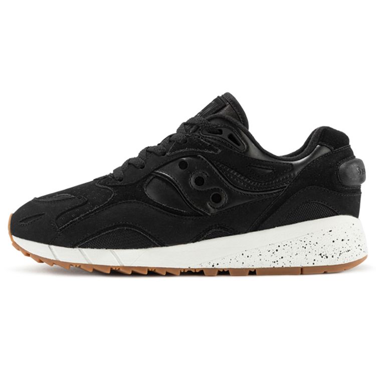 SAUCONY Shadow 6000 Retro Non-Slip Wear-Resistant Shock Absorbing Low-Top Running Shoes Unisex Sneaker Black S79023-1