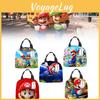 Mario Super Bros Lunch Bag Insulated Food Handbags Case For School Gifts Picnic