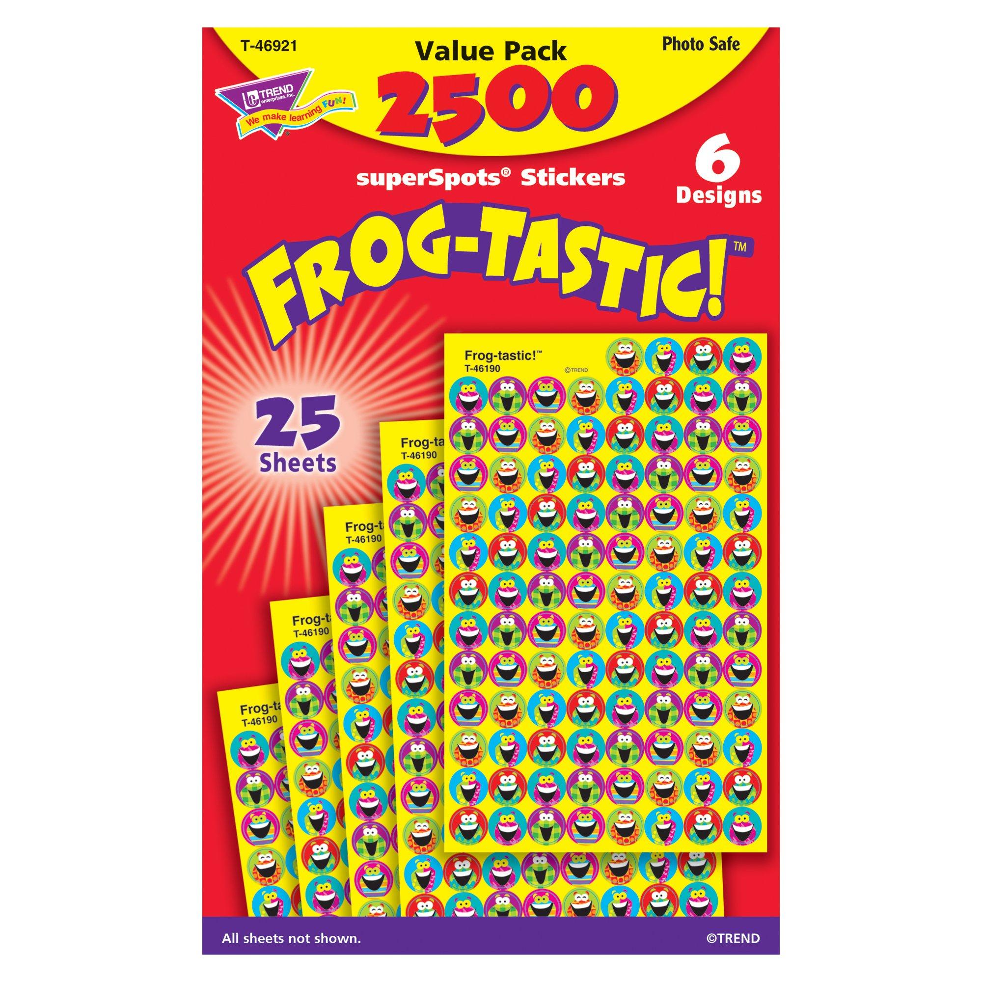

Trend reward sticker frog 2500 pieces