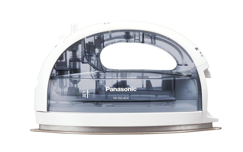 Panasonic Cordless Steam W Head Iron Clear Gray NI-WL404-H