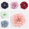 Korean-Style Lace Ribbon Fabric Flowers for Hair Accessories, Brooches, Slippers, and Decorative DIY Materials