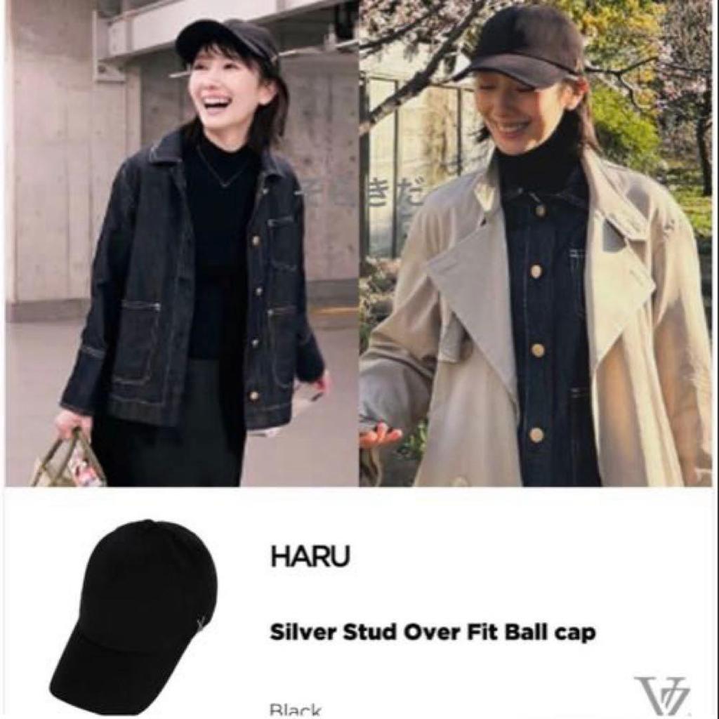 [USED] VARZAR 639 Authentic Bazar Black Cap with Silver Studs