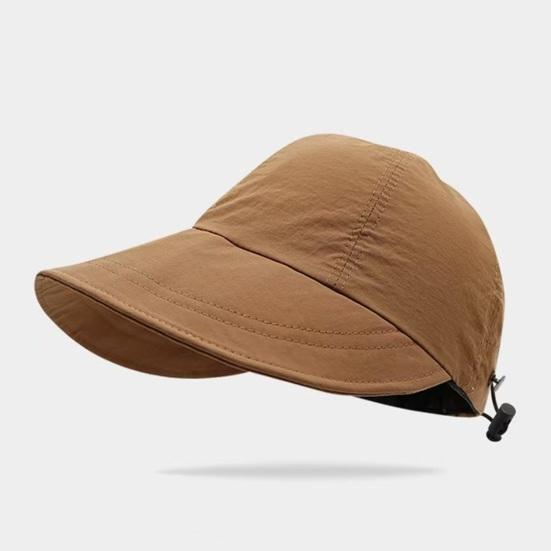 Sonnenschutzhut mit verstellbaren Riemen, Outdoor-Sonnenhut mit verlängertem Schirm, Vielseitige Sommerkopfbedeckung zum Radfahren, Tennis, Wandern