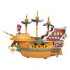 Super Mario Deluxe Bowser's Airship Playset with Mario Action Figure - Authentic In-Game Sounds & Spinning Propellers