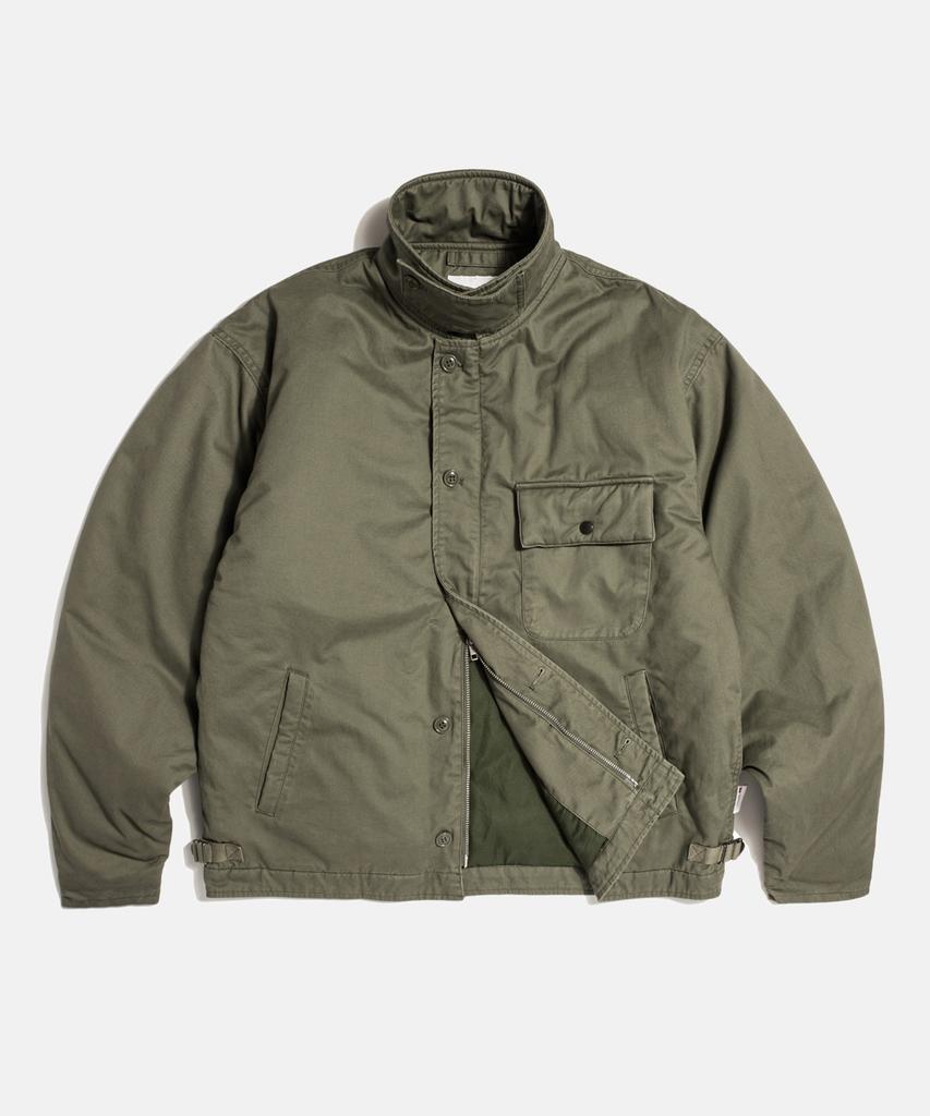 Espionage Insulated A-2 Deck Jacket Olive