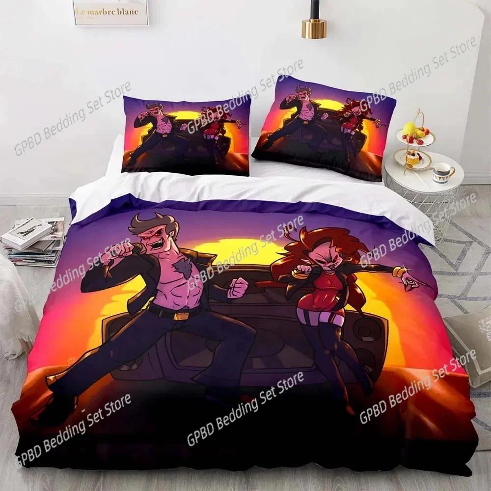 

3D Print Snowflake Tree,Owl,Fox Christmas Quilt Cover+Pillowcases Deer, Rhino Bedroom Bedding for Teen Boy Girls Single Double 140*200cm Double
