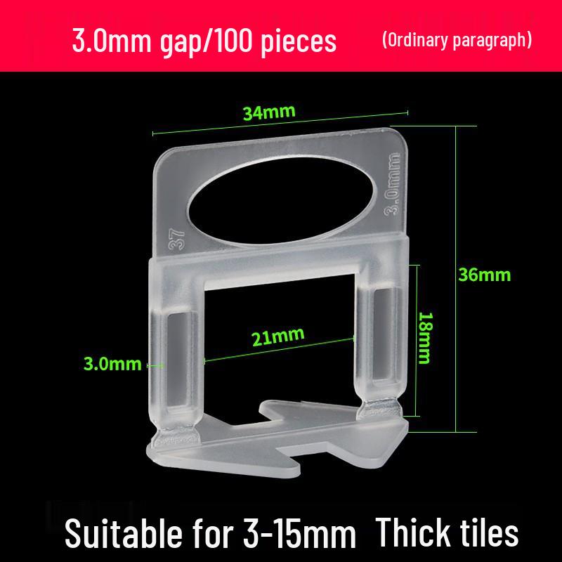 Tile Leveling Clips: Precision Floor Tile Alignment Tool