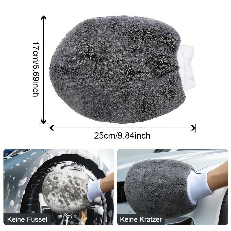Car Cleaning Tools 11pcs Microfiber Kit Tire Brush Scratch Removal Pads Detailing Sponges Vehicle Interior Exterior Cleaner Set