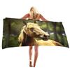 Grassland Horse Pattern Series Seaside Vacation Beach Towel Swimming Bath Towel Sports Towel