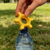 Apribottiglie Multifunzione Unico Giallo Plastica Apribottiglie Rotante Forniture per Bar Apribottiglie Utensile da Cucina