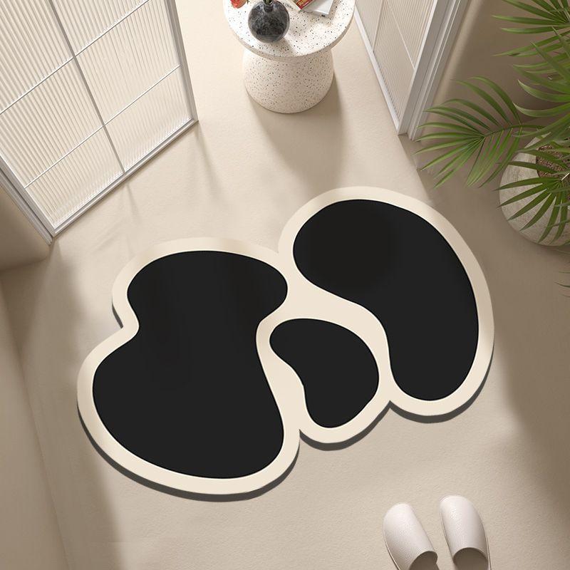 Non-slip Bathroom Mat Northern Europe Water Absorbent Quick Dry Bathtub Shower Ins Home Textile Welcome Doormat Washable Fashion