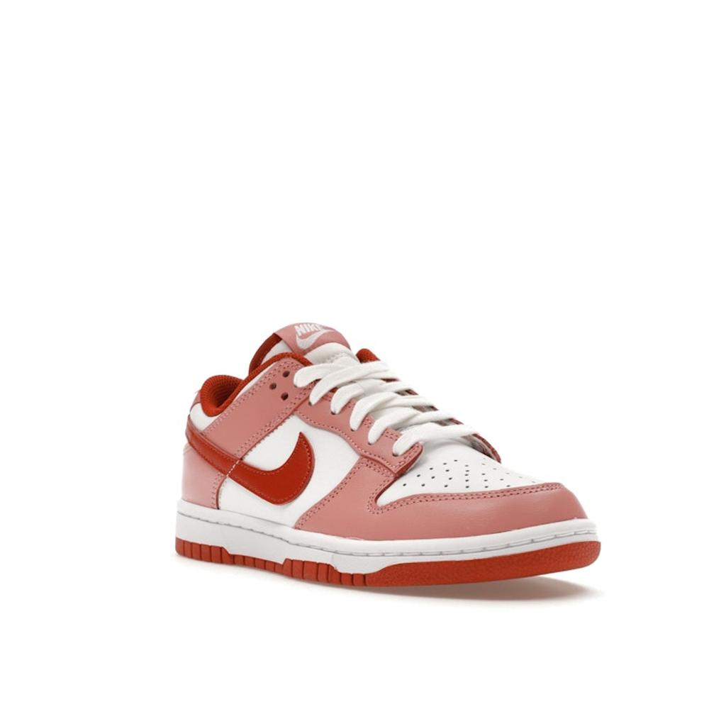 Nike Dunk Low Red Stardust Women Sneakers Rugged-Orange White FQ8876-618