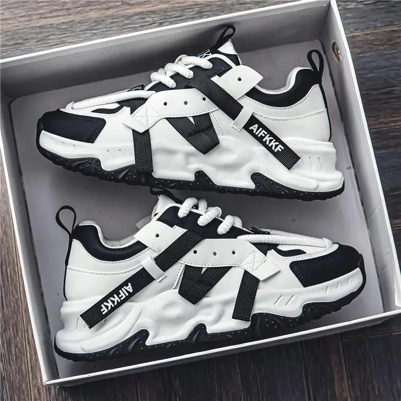 

New Special Offer Men s Sneakers Fashion Trend Versatile Casual Shoes Thick soled Height Boosting Comfortable Running Shoes 39