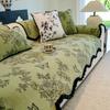 New Autumn And Winter Sofa Cover Fabric Light Luxury Irregular Shaped Anti Slip Anti-Static Sofa Cushion Cover Thick And Warm
