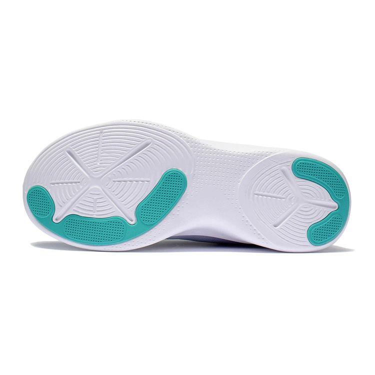 Li Ning Youth Lingyue Sports Non-Slip Shock Absorbing Wear-Resistant Casual Shoes Kids Casual Shoes Gray Blue YKCS028-7