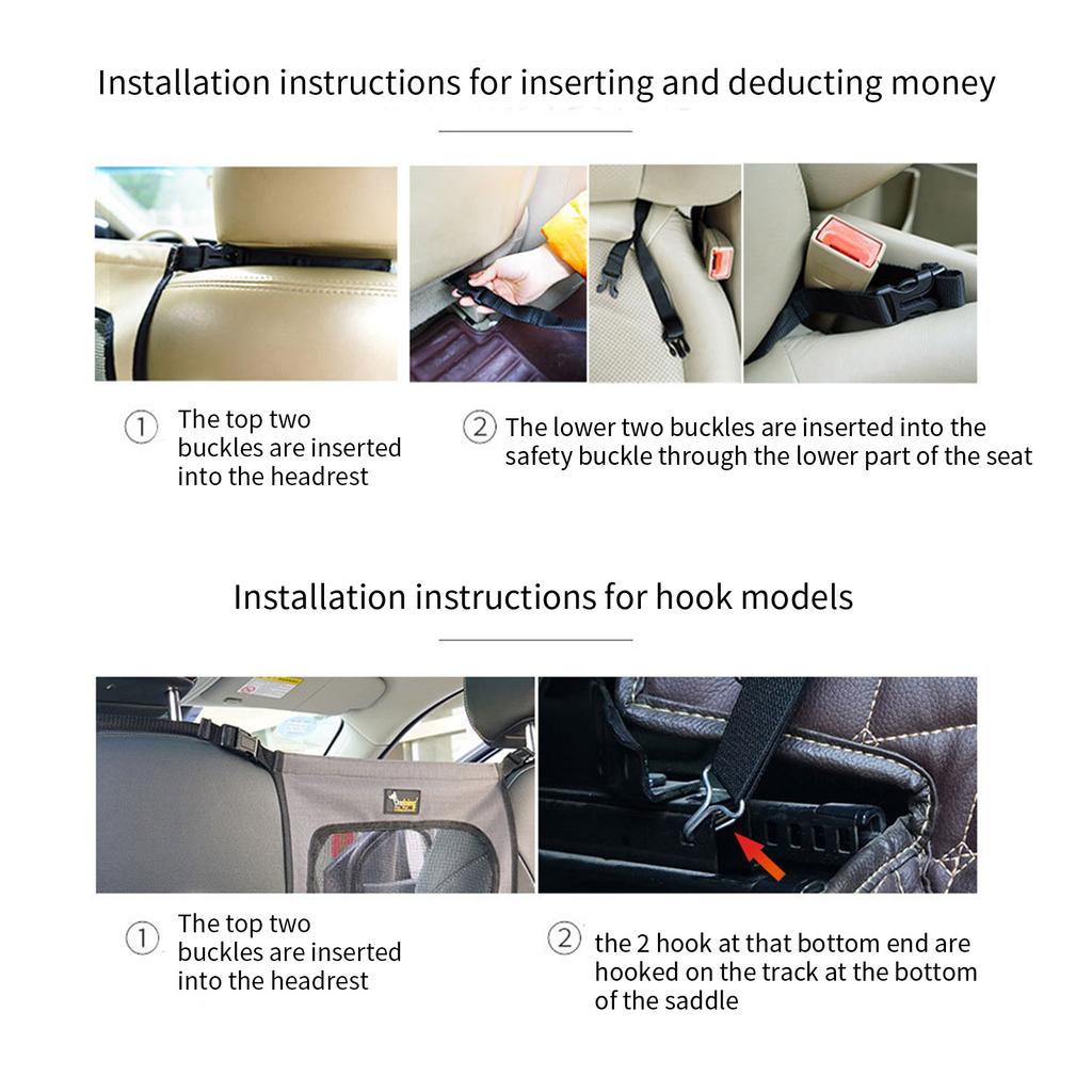 Dog Car Net Barrier Pet Barrier 28''x14'' Car Fence Universal for Car for Driving Safely with Children & Pets