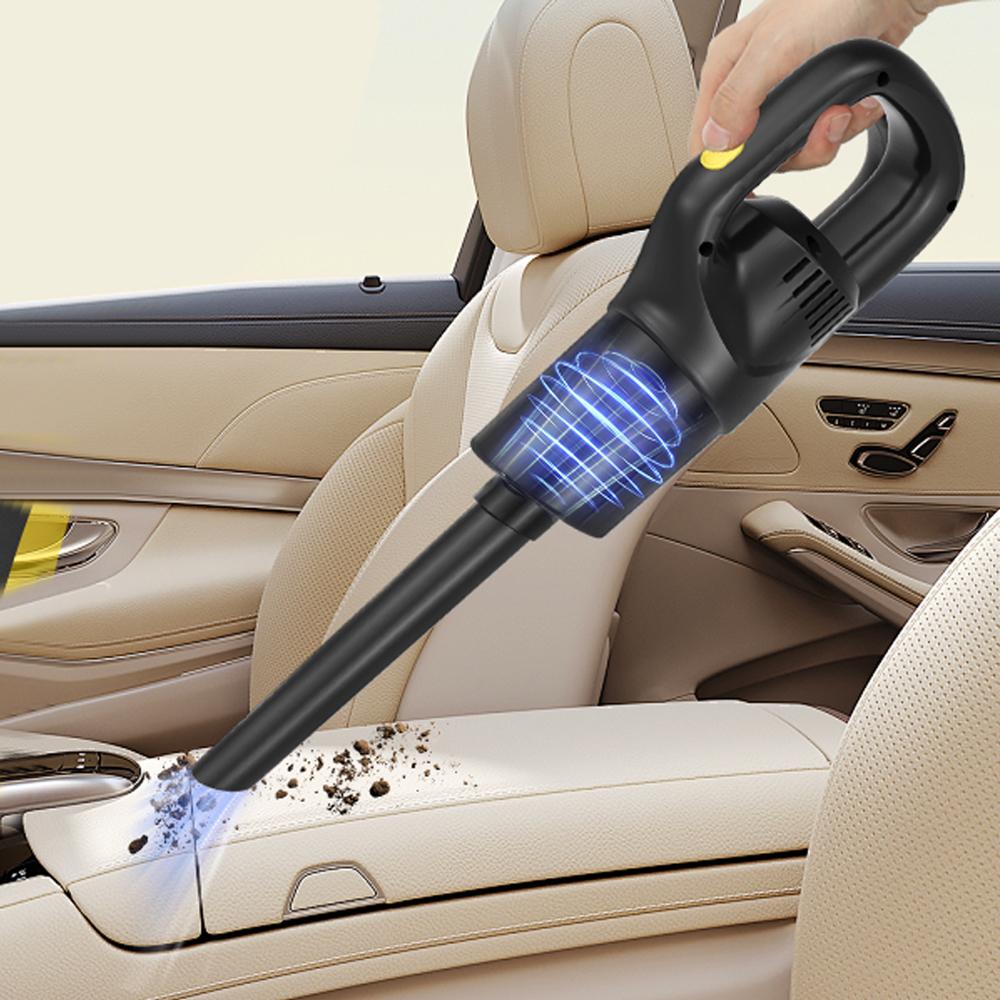 Portable Wireless Car Vacuum Cleaner Chargeable 120W High Power Vacuum Cleaner for Home and Car Dual Use Mini Cleaning Machine