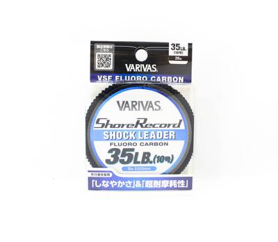 Varivas Fluorocarbon Shore Record Shock Leader Line 30m 35lb (9970)