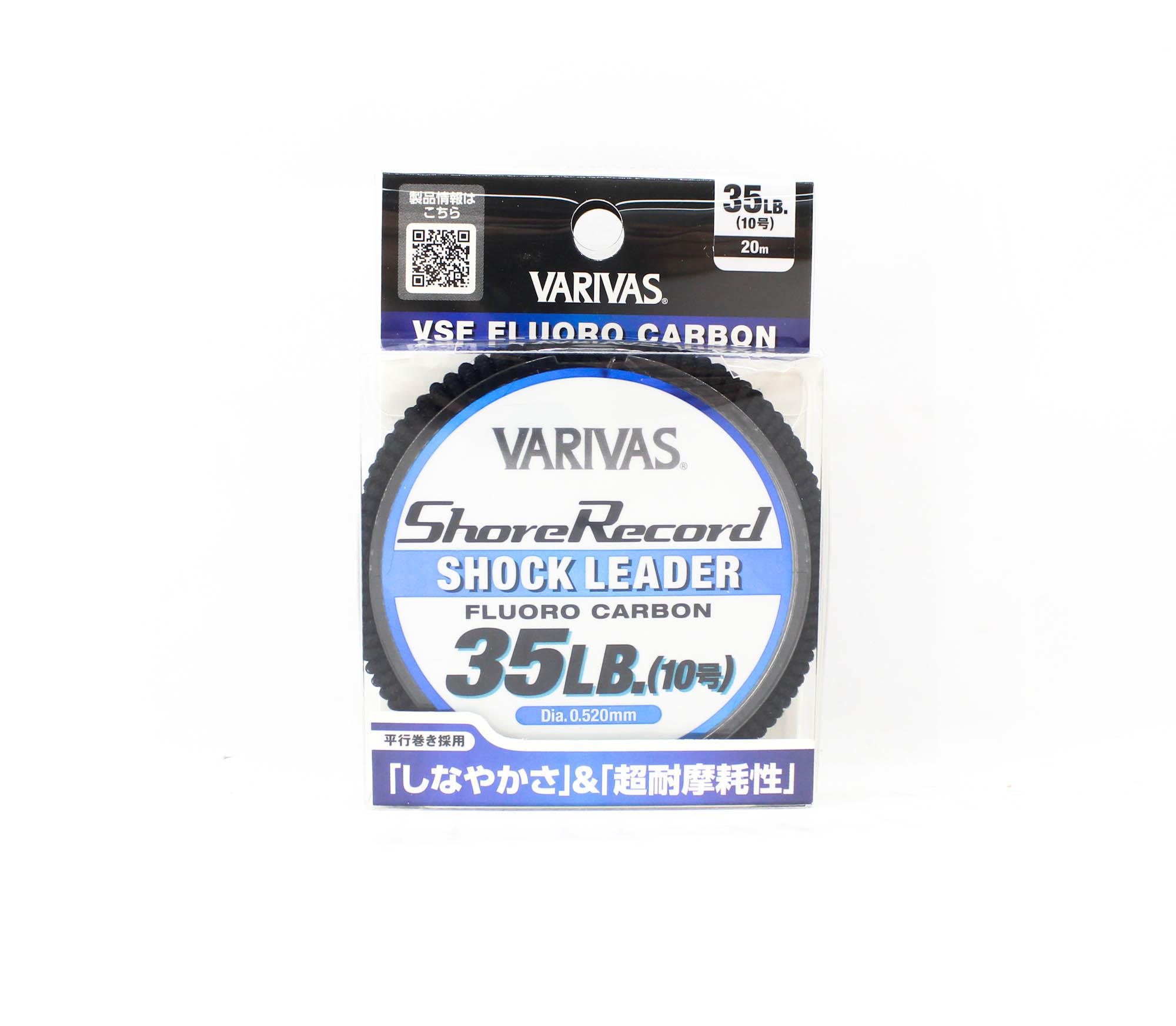 

Varivas Fluorocarbon Shore Record Shock Leader Line 30m 35lb (9970) чистий