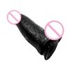 Extra-Large Realistic Silicone Dildo and Anal Fist Dilator Sex Toy for Women