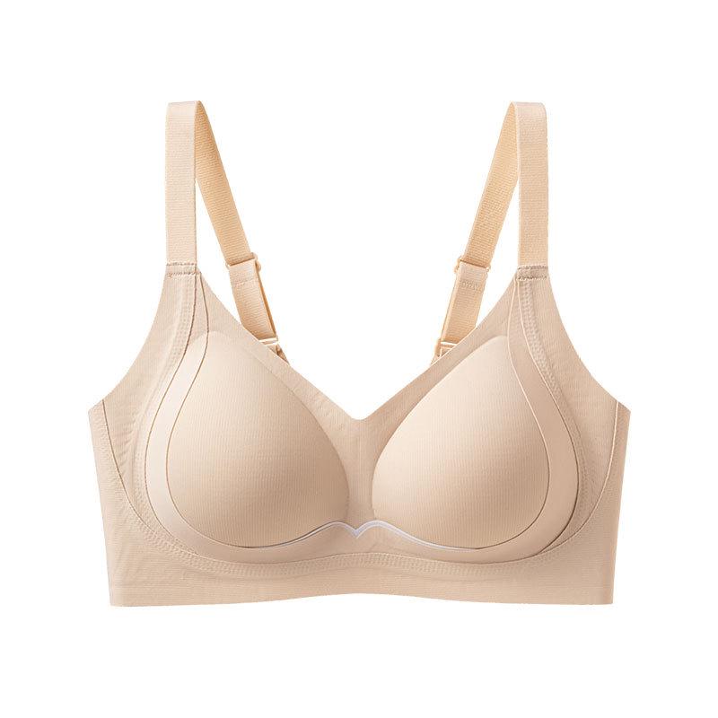 Wireless Push-Up Sports Bra with Fixed Cups - Enhances Small Chest, Soft Support & Seamless Design