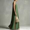 Women's Summer Striped Spaghetti Strap Casual Loose Dress for Vacation
