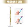 Professional Cuticle Pusher Remover Tool Featuring Double End Design And Vibrant Color Choices For Manicure Enthusiasts