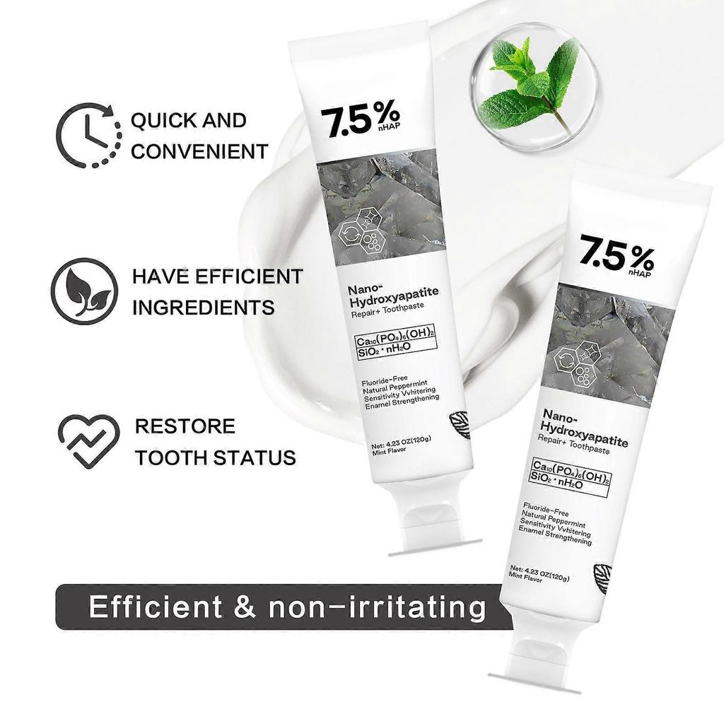 7.5% Hap Nano-Hydroxyapatite Toothpaste Remove Deep Clean For Sensitive Teeth