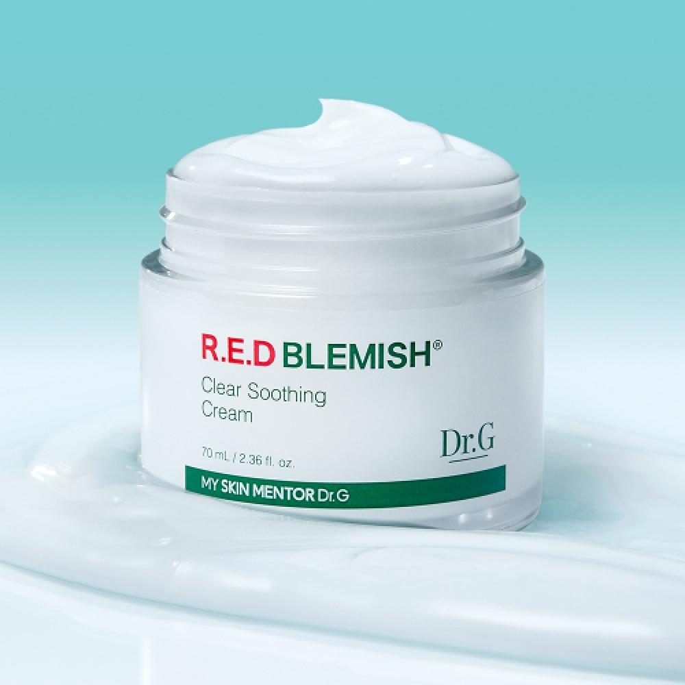 Dr.g Red Blemish Clear Soothing Cream 70ml Jar Type FREE