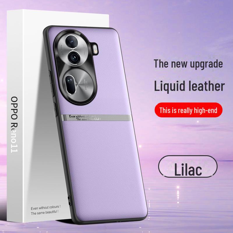 Liquid Leather Case for OPPO Reno11: Durable, Anti-Fall, Anti-Fouling Protective Cover