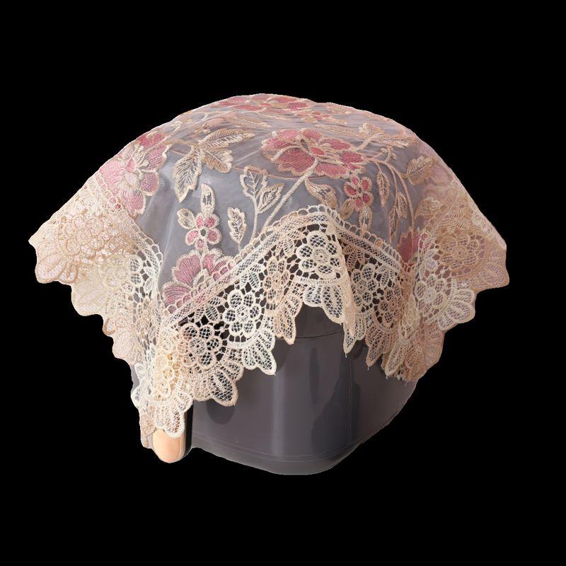 

Пылезащитный чехол для аэрофритюрницы, чехол из ткани для рисоварки, чашки для чая, ажурный шарф, тканевый чехол, пылезащитный чехол для принтера Spring Rain-Coffee Powder 56 x 56cm square