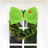 Plush Xmas Tree Topper Multi-Purpose Soft Plush Bow Tree Ornament Reusable Lovely Bow Tree Topper for Indoor Outdoor Treetop