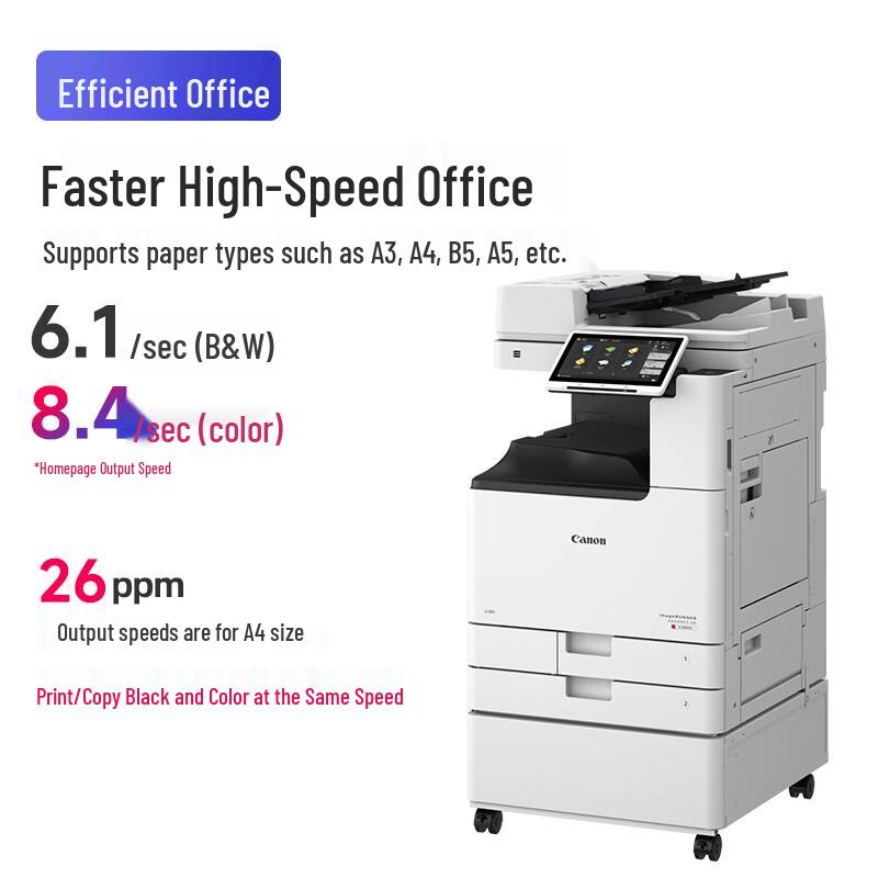 Canon A3 Color Laser Multifunction Printer CN plug (adapter included)