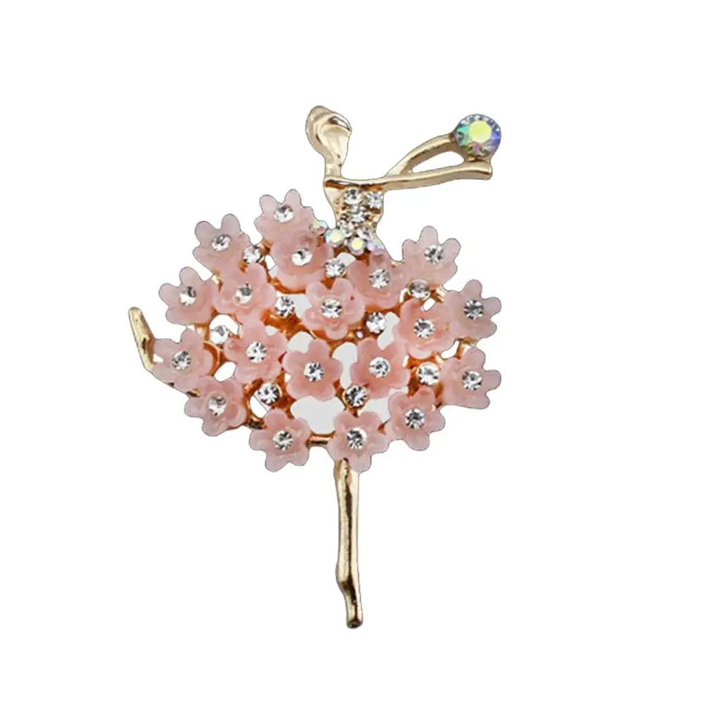 Diamond-Studded Ballerina Car Vent Fragrance Clip Cartoon Car Decorative Ornament Clip Air Freshener Conditioning Interior N6H9