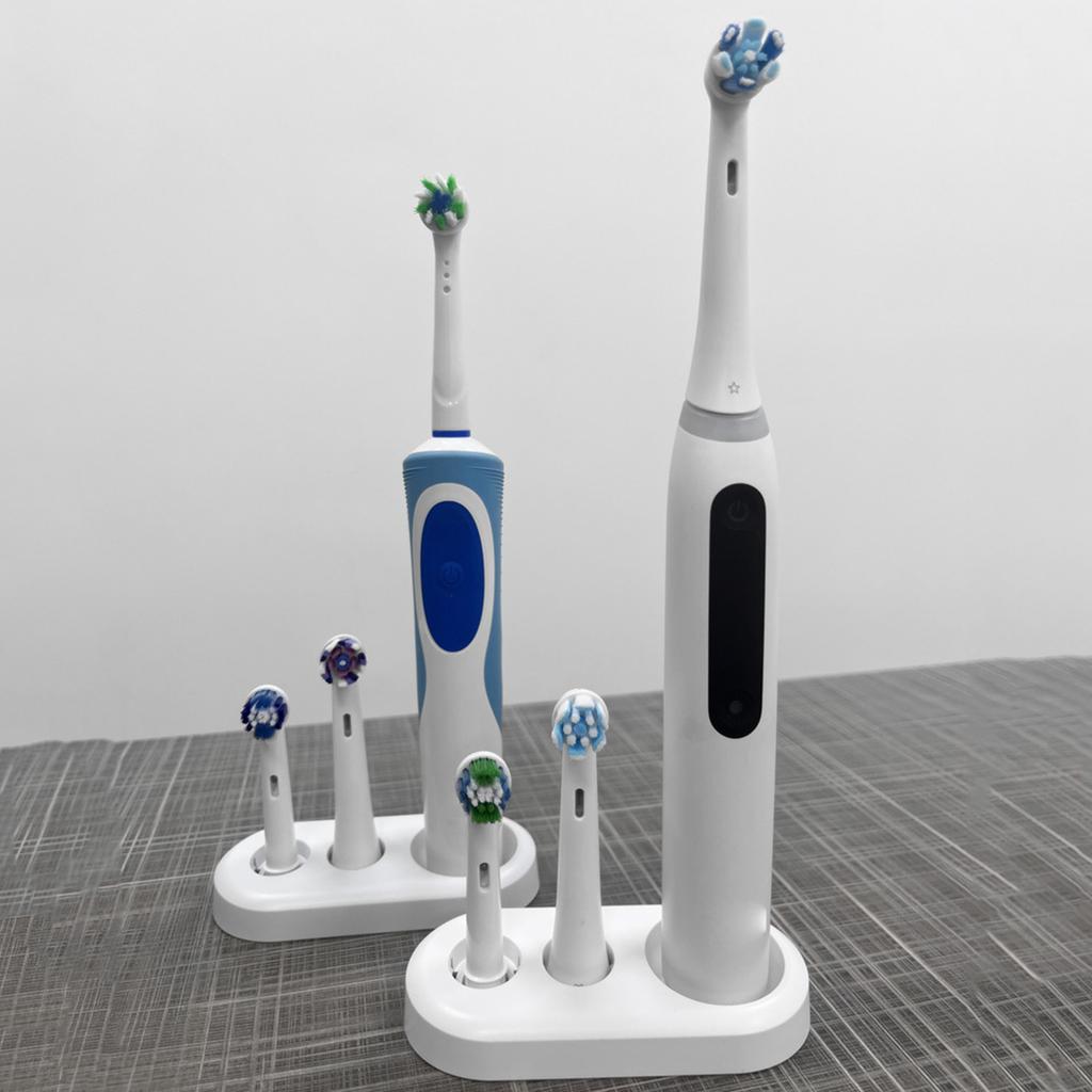 Space Saving Brush Holder Functional Toothbrush Storage Rack Convenient Toothbrushes Spinbrush Organizer for Bathroom