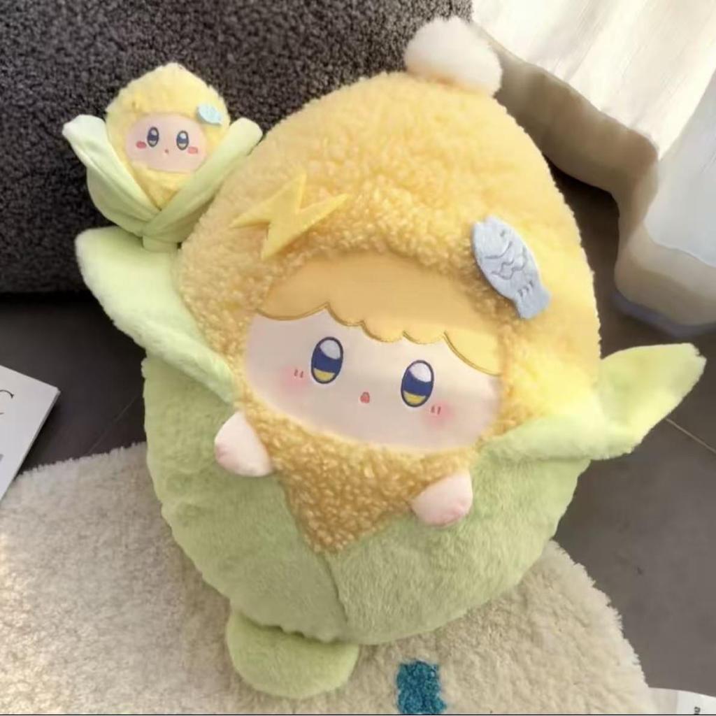 Adorable Glutinous Sweet Corn Plush Pillow Doll - Perfect Birthday Gift