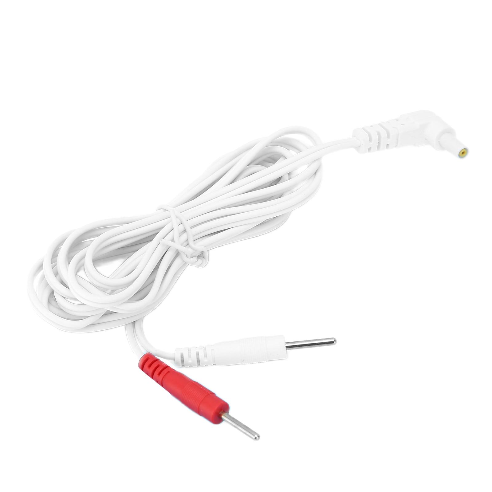 

2 в 1 портативный массажный аппарат электродный провод сменные электродные провода соединительные кабели