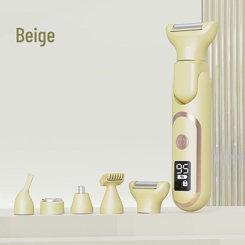Dual-Head Electric Hair Remover for Whole Body & Private Parts - Portable Unisex Shaver