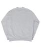 GRAVER [Unisex] Elbow Flower Bear Smile Sweatshirt_Gray