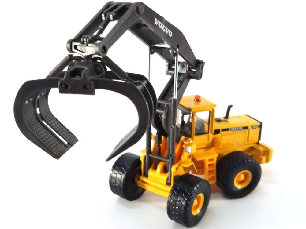 

HONGWELL Cararama VOLVO Лесопогрузчик L180C масштабная миниатюрная машина номер 1/87 (продукт 810001)