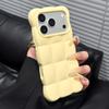 3D Cloud Puff Silicone Phone Case For IPhone14 15 16 17 Pro Max, Solid Color Cute Full Wrap Shockproof Protective Cover