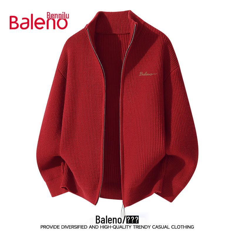 Baleno Men's Stand Collar Knitted Windproof Jacket